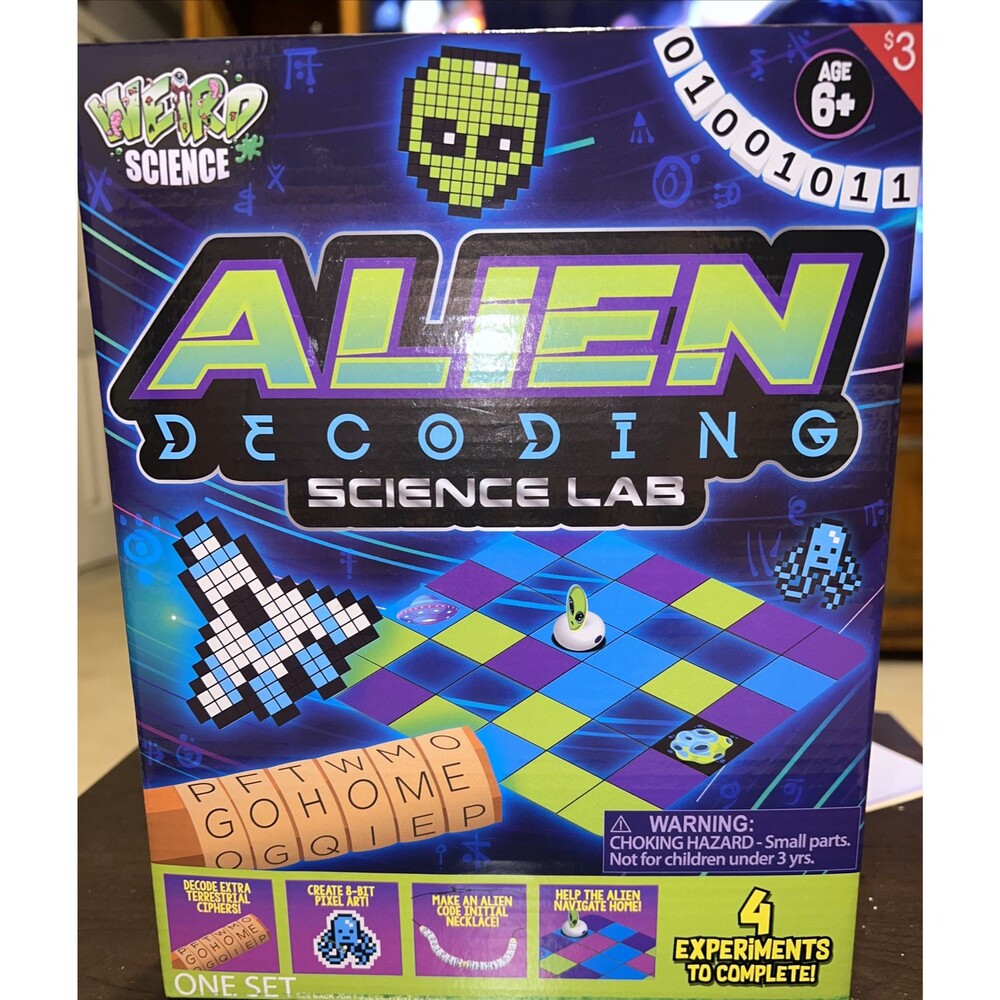 Weird Science Alien Decoding Science Lab SEALED Brand New